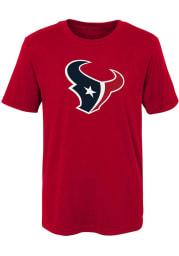 Houston Texans Toddler Red Logo Short Sleeve T-Shirt