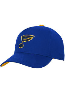 St Louis Blues Blue Basic Structured Youth Adjustable Hat