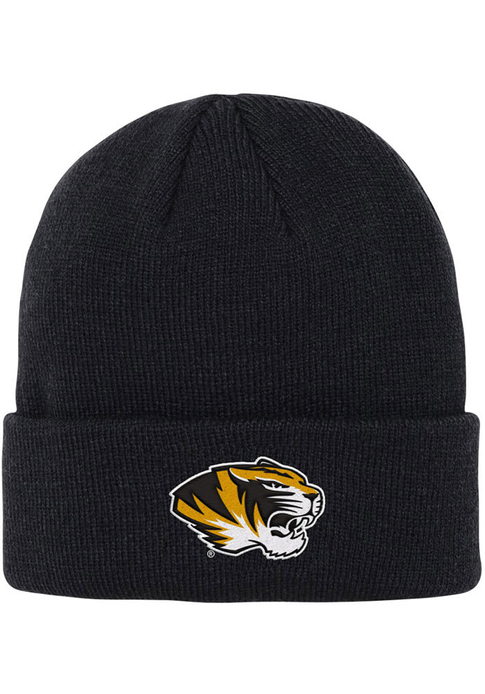 Missouri Tigers Black Basic Cuff Youth Knit Hat