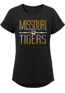 Missouri Tigers Girls Black Glory Short Sleeve Tee