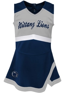 Girls Navy Blue Penn State Nittany Lions Cheer Captain Cheer Set