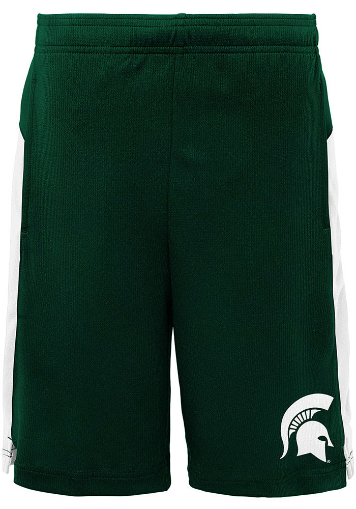 Michigan State Spartans Youth Green Grand Shorts