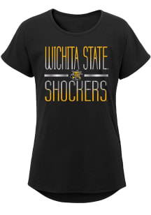 Wichita State Shockers Girls Black Glory Short Sleeve Tee