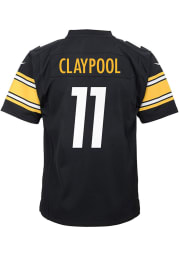 Chase Claypool Pittsburgh Steelers Youth Black Nike Home Football Jersey
