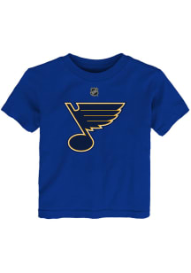 St Louis Blues Toddler Blue Primary Logo Short Sleeve T-Shirt