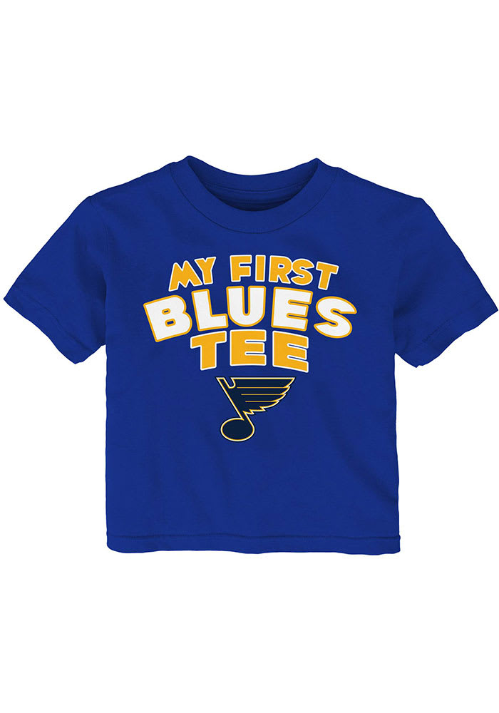 St Louis Blues Infant My First Tee Short Sleeve T-Shirt Blue