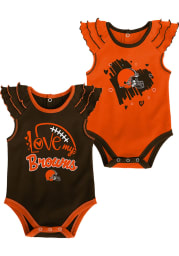 Cleveland Browns Baby Brown All Love Set One Piece