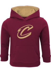 Cleveland Cavaliers Toddler Maroon Prime Long Sleeve Hooded Sweatshirt
