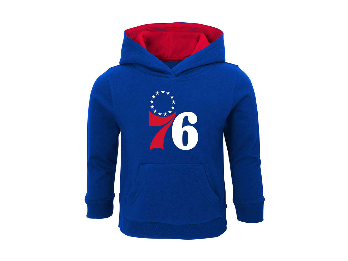 Columbia Philadelphia 76ers Blue Heat Seal Terminal Tackle Long Sleeve Hoodie, Blue, 100% POLYESTER, Size L, Rally House