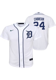 Miguel Cabrera  Detroit Tigers Boys White Home Baseball Jersey
