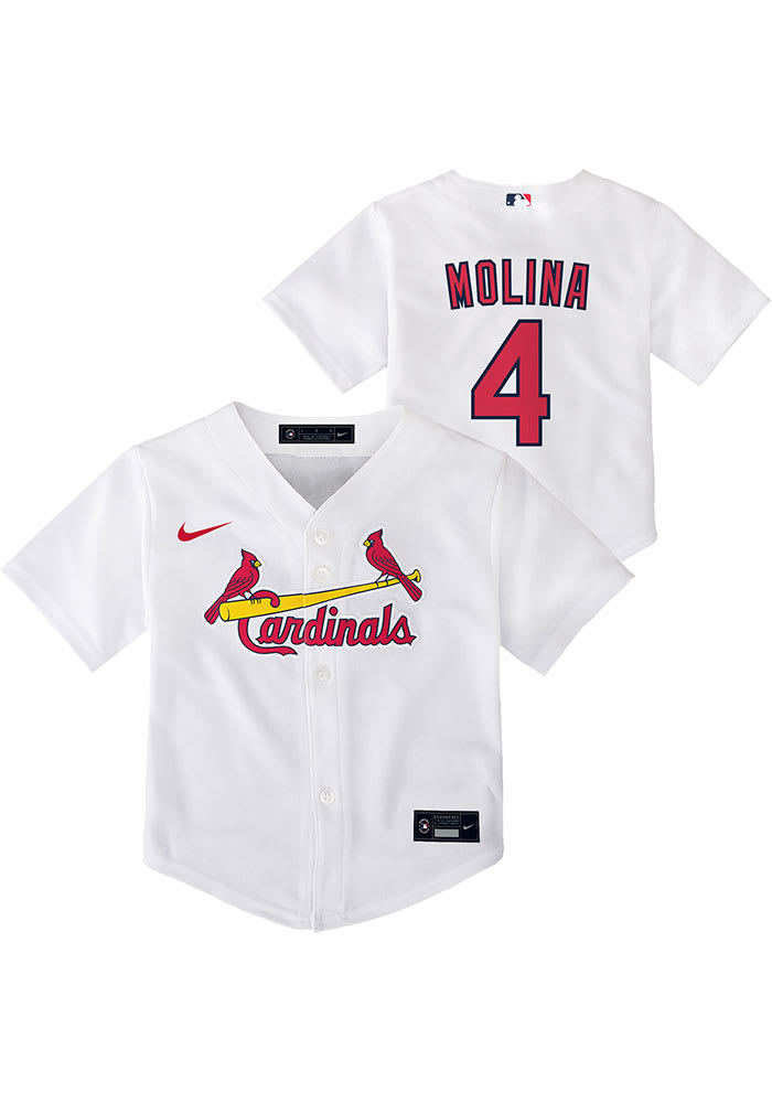 Infant Nike Yadier Molina Red St. Louis Cardinals Player Name & Number  T-Shirt