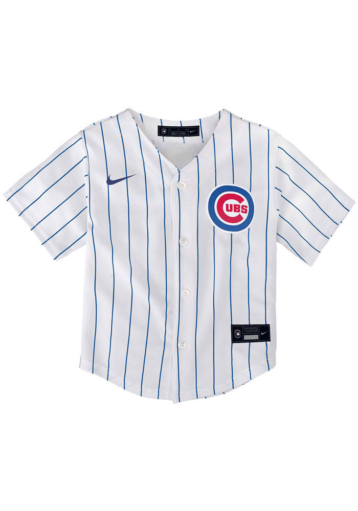 Chicago Cubs Toddler Nike Replica Jersey - White