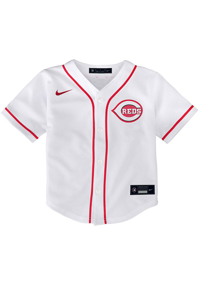 Nike Cincinnati Reds Baby White 2020 Home Jersey Baseball Jersey