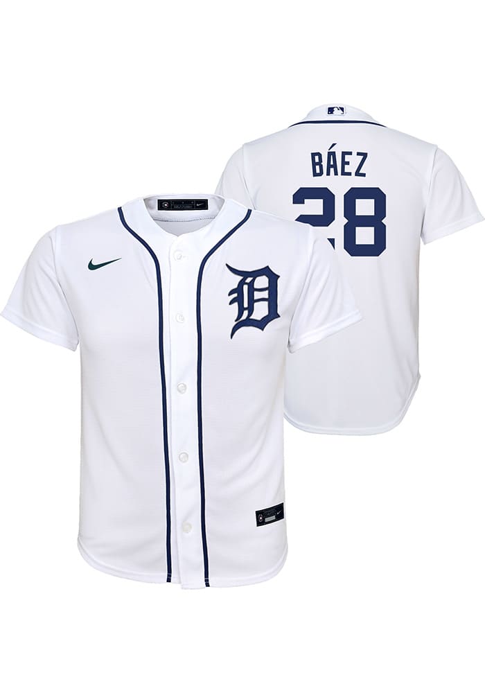 Nike Detroit Tigers Youth White 2020 Home Jersey