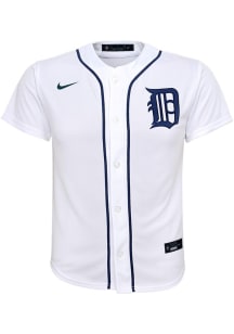 Nike Detroit Tigers Boys White Home Baseball Jersey