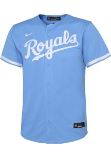 Nike Kansas City Royals Youth Light Blue Alternate Jersey