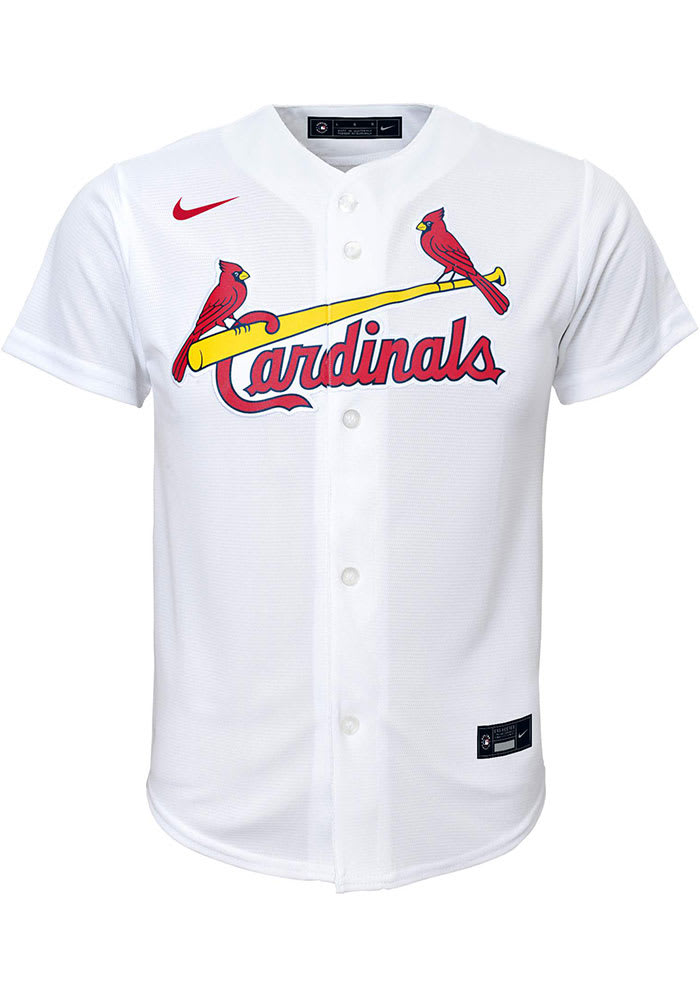 Nike St Louis Cardinals Youth White Home Jersey
