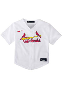 Nike St Louis Cardinals Toddler White Home Jersey