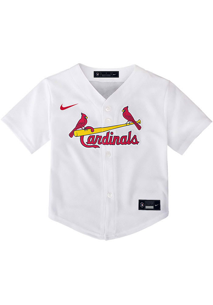 St Louis Cardinals Toddler Nike Replica Jersey - White