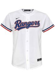 Nike Texas Rangers Boys White 2020 Home Baseball Jersey