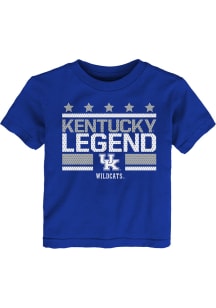 Kentucky Wildcats Toddler Blue Mesh Spirit Short Sleeve T-Shirt