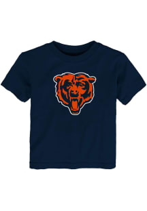 Chicago Bears Toddler Navy Blue Primary Logo Short Sleeve T-Shirt