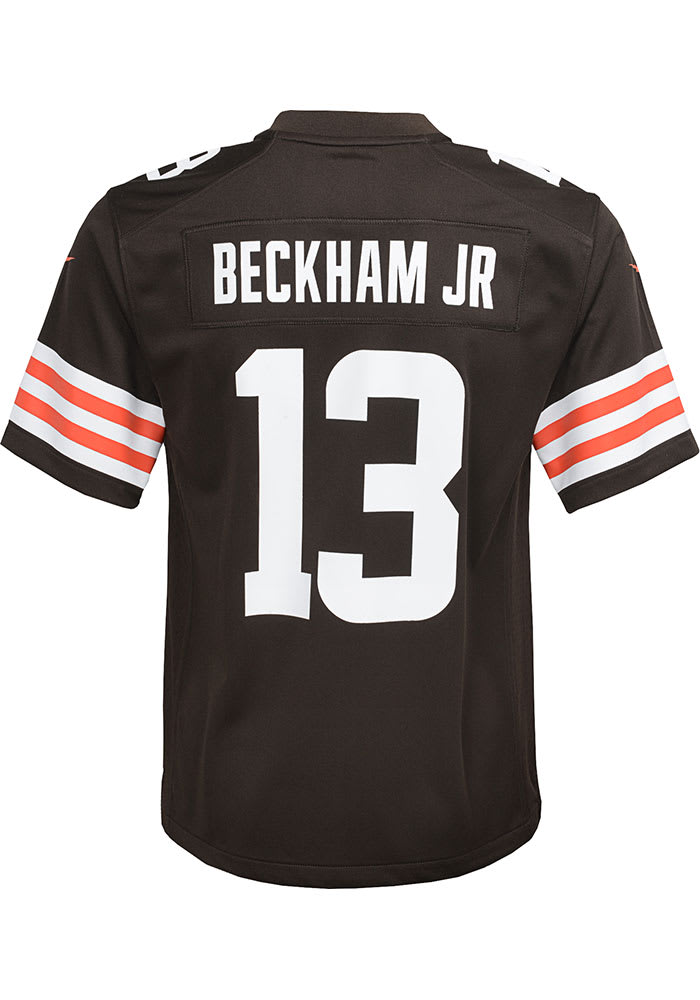 Odell Beckham Jr Cleveland Browns Youth Brown Nike 2020 Home Football Jersey