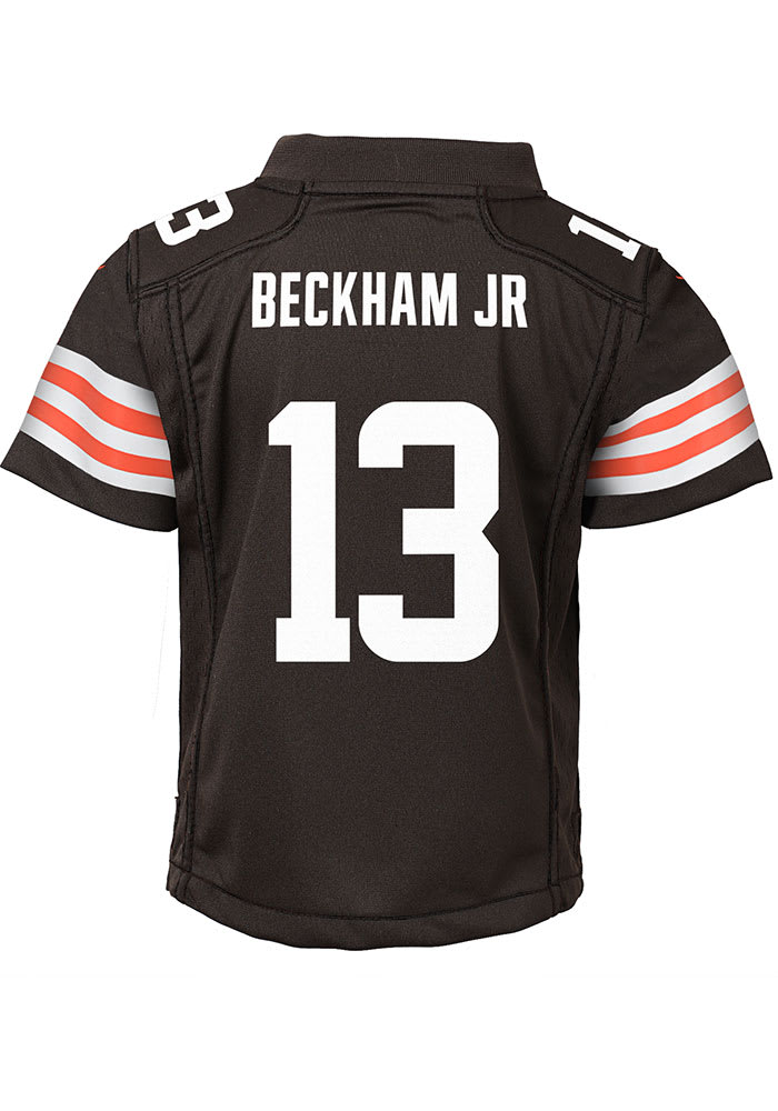 Odell Beckham Jr Cleveland Browns Boys Brown Nike 2020 Home Football Jersey