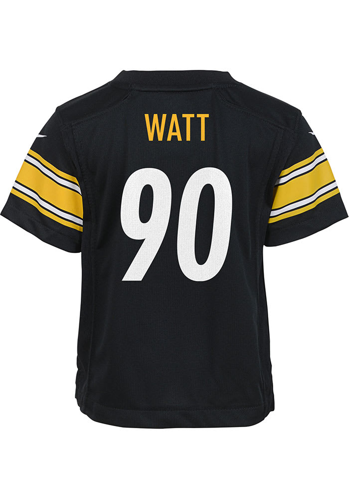 TJ Watt Pittsburgh Steelers Baby Black Nike 2020 Home Football Jersey