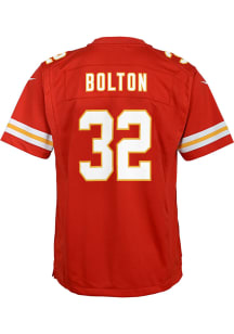 Nick Bolton Kansas City Chiefs Youth Red Nike Replica Game Football Jersey