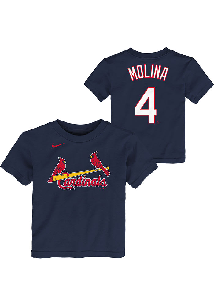 Yadier Molina St Louis Cardinals Toddler NAVY Name and Number