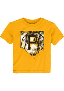 Pittsburgh Pirates Toddler Gold Home Field Short Sleeve T-Shirt
