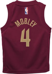 Evan Mobley  Outer Stuff Cleveland Cavaliers Boys Maroon Replica Road Basketball Jersey