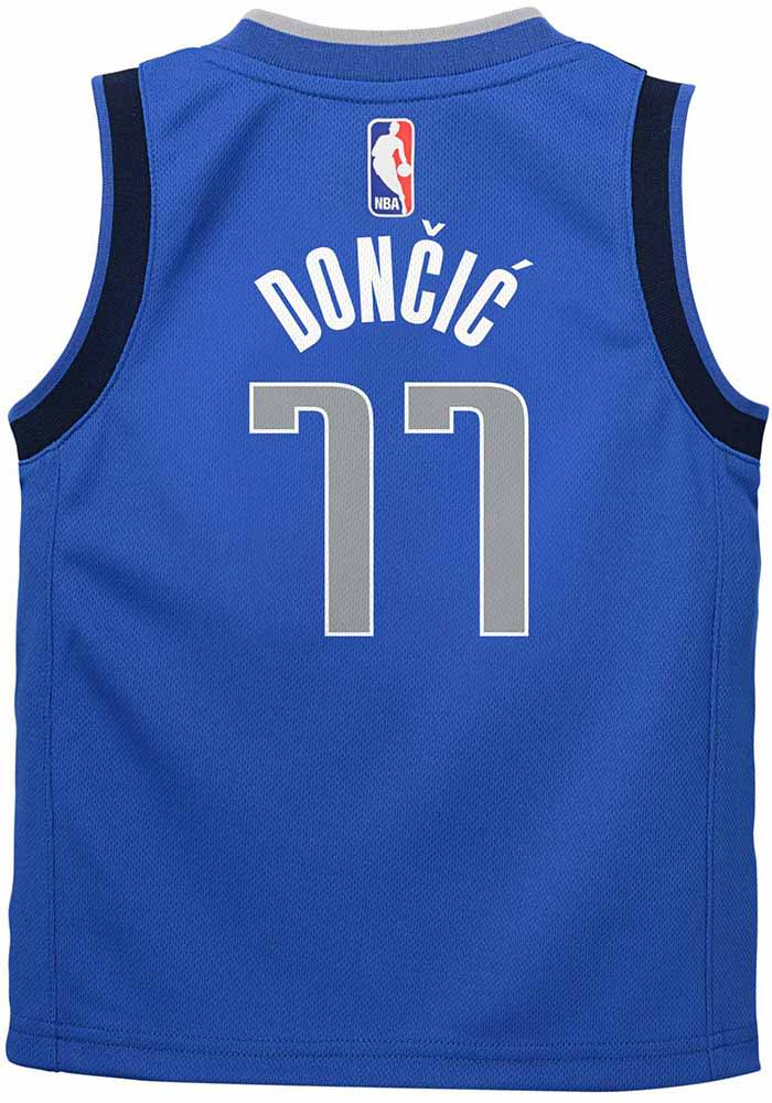 Luka Doncic Outer Stuff Dallas Mavericks Toddler Blue 2020 Icon Jersey Basketball Jersey