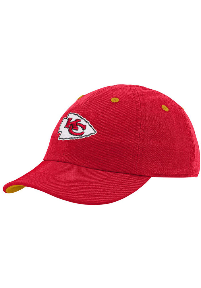 Kansas City Chiefs Baby Core Slouch Adjustable Hat - Red