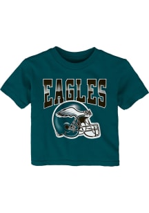 Philadelphia Eagles Toddler Teal New Horizon Short Sleeve T-Shirt