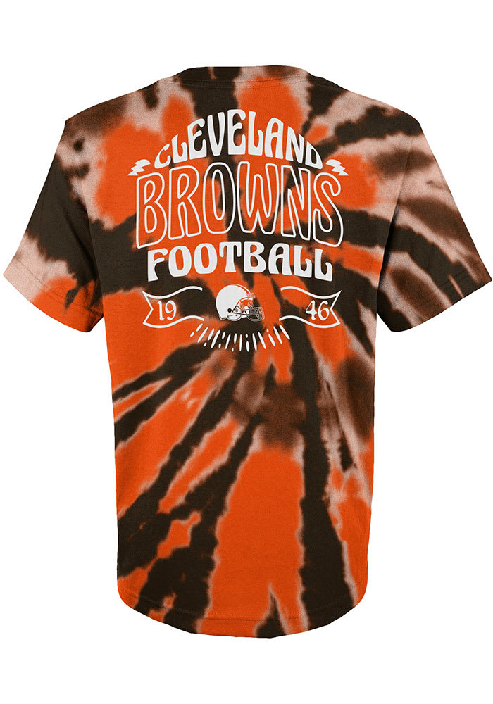 Lids Baker Mayfield Cleveland Browns Youth Tie-Dye Name & Number T-Shirt -  Orange