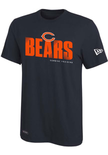 Chicago Bears Navy Blue HASH IT OUT Short Sleeve T Shirt