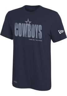 New Era Dallas Cowboys Navy Blue HASH IT OUT Short Sleeve T Shirt