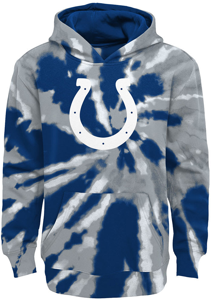 Dallas Cowboys New Era Team Tie-Dye Pullover Hoodie - Navy