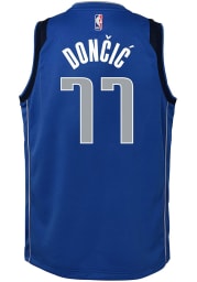Luka Doncic Nike Dallas Mavericks Youth Icon Blue Basketball Jersey