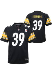 Minkah Fitzpatrick Pittsburgh Steelers Youth Black Nike Gameday Football Jersey