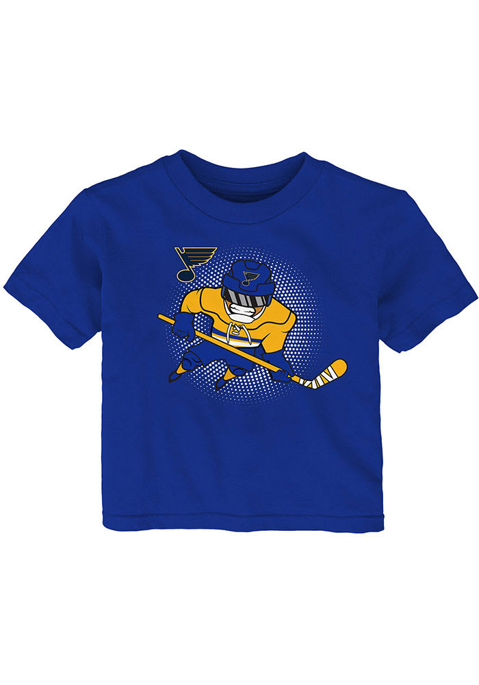 St Louis Blues Infant Tough Guy Short Sleeve T-Shirt Blue