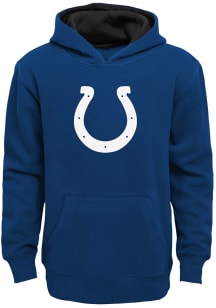 Indianapolis Colts Boys Blue Prime Long Sleeve Hooded Sweatshirt