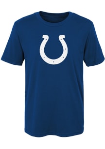 Indianapolis Colts Boys Blue Primary Logo Short Sleeve T-Shirt