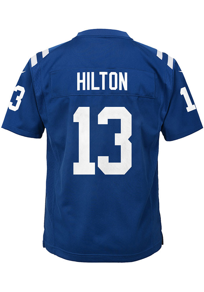 T.Y. Hilton Indianapolis Colts Youth Blue Nike Game Football Jersey