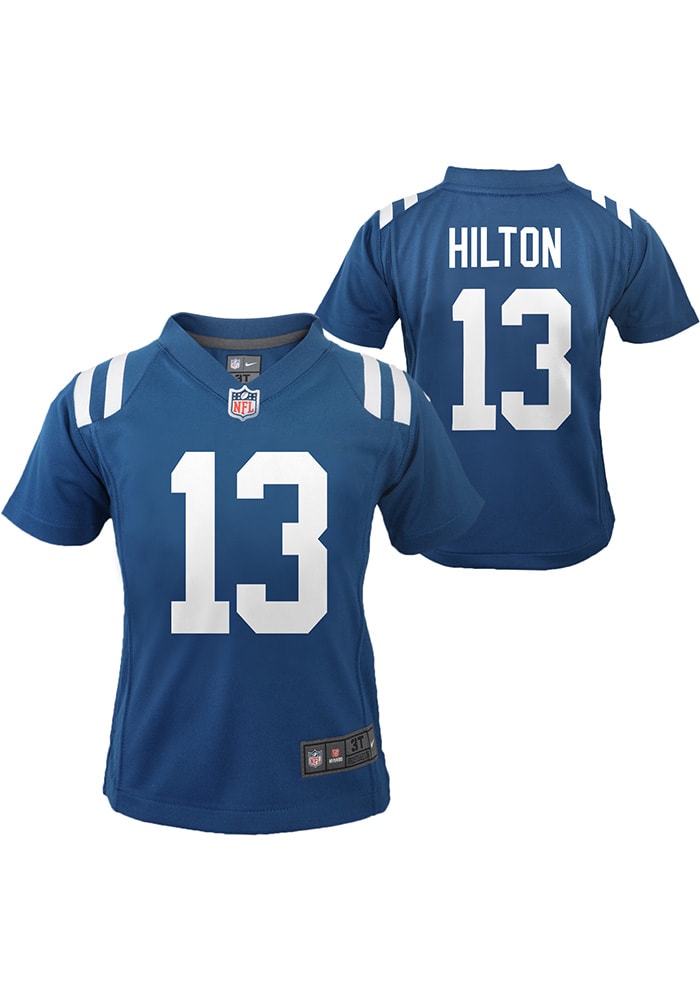 T.Y. Hilton Indianapolis Colts Toddler Blue Nike Game Football Jersey