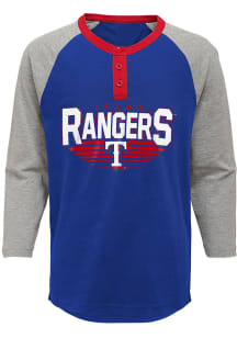 Texas Rangers Youth Blue Still the Best Long Sleeve Fashion T-Shirt