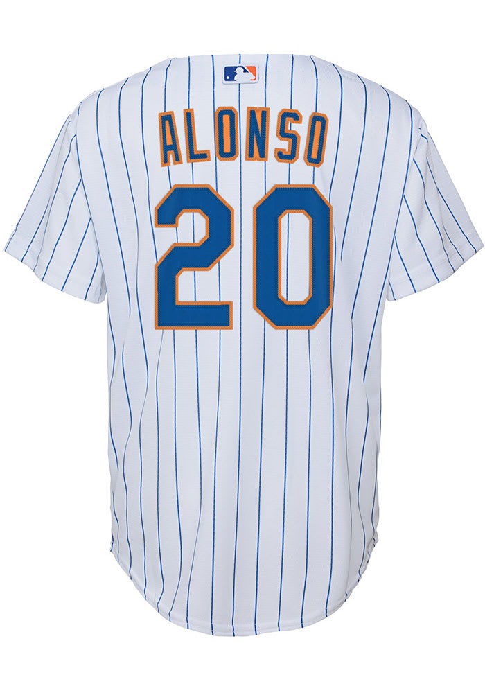 Pete Alonso Nike New York Mets Youth White Home Jersey