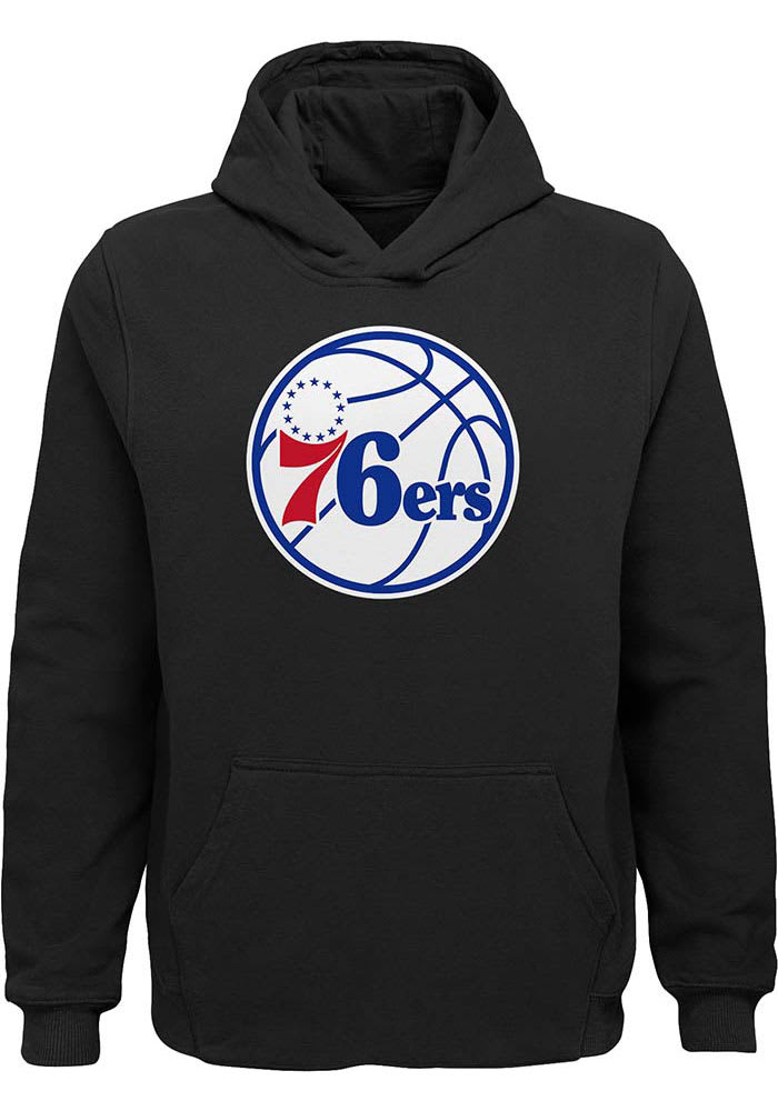 sixers short sleeve hoodie